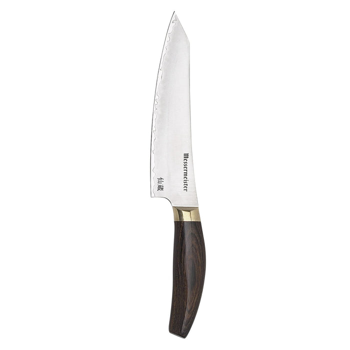 6 inch utility knife displayed vertically on a white background