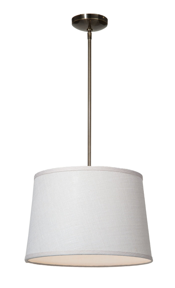 Mid-Century Modern Fabric Shade Fixture