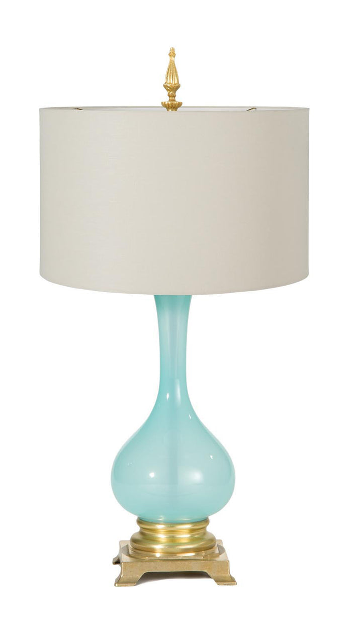 Mid Century Retro Drum Lamp Shades - Eggshell Color, 100% Fine Linen
