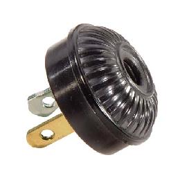 Mid-Century Style Embossed Lamp Cord Plug