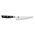 Miyabi Evolution Prep Knife - 5.25″ displayed horizontally on a white background