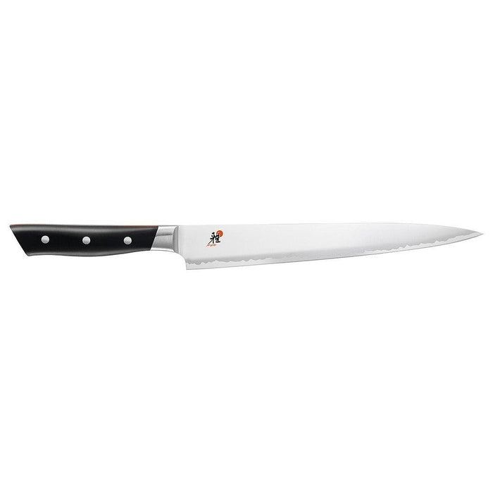 Miyabi Evolution Slicing Knife - 9.5″ displayed horizontally on a white background
