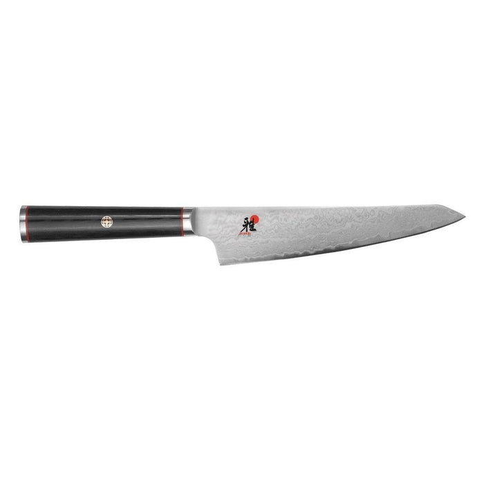 Miyabi Kaizen Prep Knife - 5.5″ displayed horizontally on a white background
