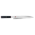 Miyabi Kaizen Yanagiba Knife - 9.5″ displayed horizontally on a white background