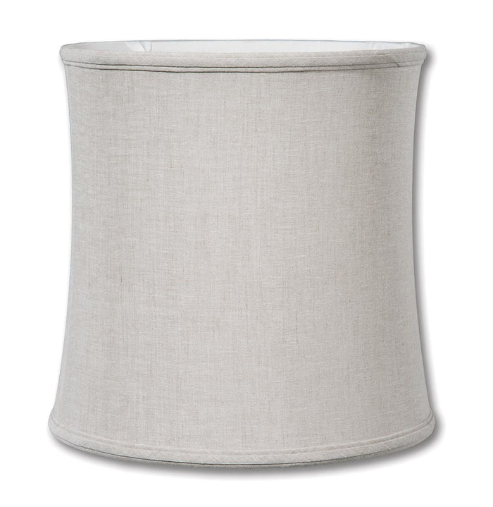 Natural Color Linen Deep Drum Softback Shade