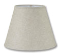 Natural Linen Empire Style Hardback Lampshades