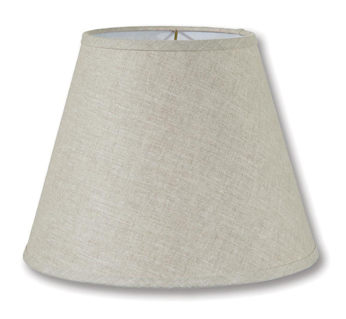 Natural Linen Empire Style Hardback Lampshades