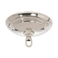 Nickel Finish Solid Spun Brass Ribbed Canopy Kits (11734N)