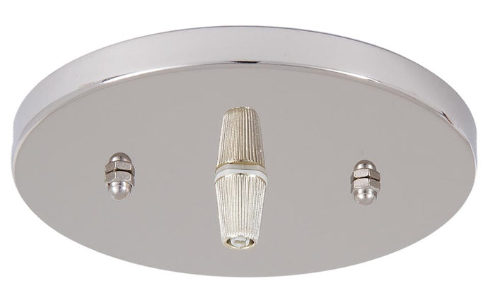 Nickel Modern Shallow Canopy Kit