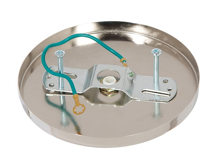 Nickel Modern Shallow Canopy Kit