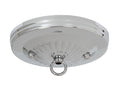 Nickel Plated Steel Ceiling Canopy Kit, 5-1/8" dia.