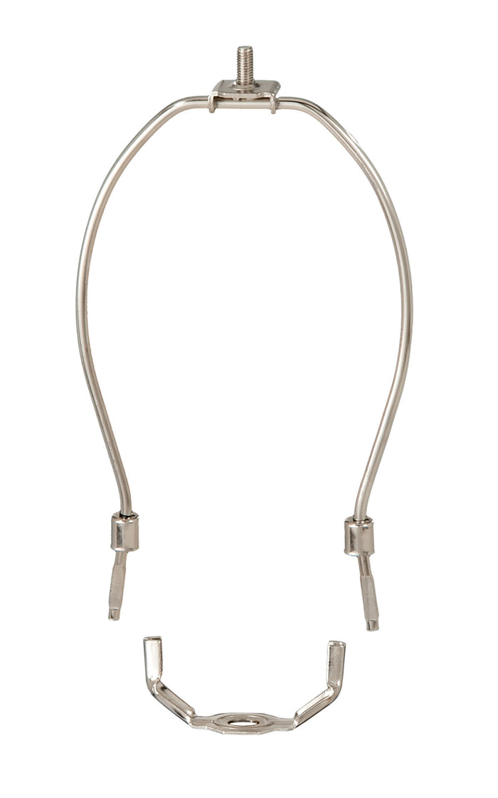 Nickel Table Lamp Wiring Kit with Push-Thru Socket