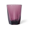 NotNeutral amethyst Vero latte glass displayed on a white background