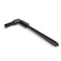 Black brush tool on a white background