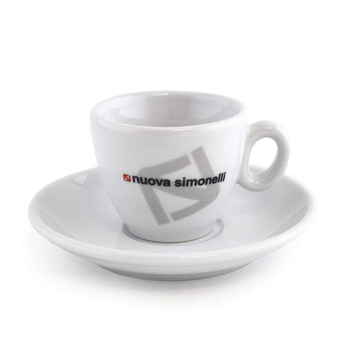 Nuova Simonelli Coffee Mugs & Espresso Cups Nuova Simonelli Espresso Cup and Saucer - Set of 6 JL-Hufford