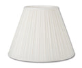 Off White Deep Empire with Wide Box Pleat