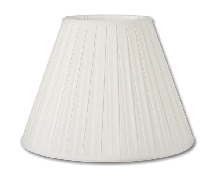 Off White Deep Empire with Wide Box Pleat