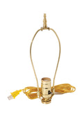 Oil to Electric Lamp Adapter with 9" Harp
