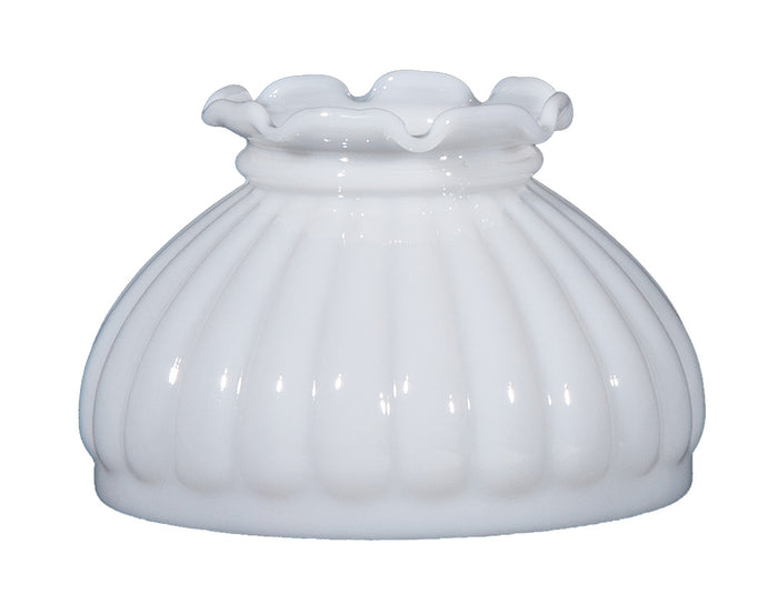 Opal Glass Melon Shade, 6 inch fitter