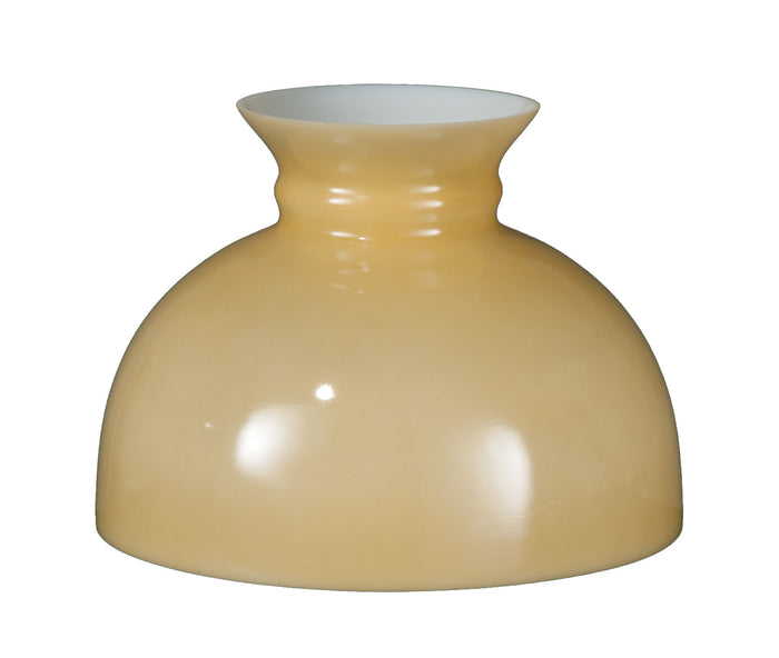 Opal Glass Student Shade, Buff Nu-Gold, 10 " fitter
