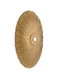 Ornate, Solid Brass Die Cast Back Plate