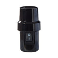 Plastic Rocker Switch Socket, Medium Base E26 (47670)