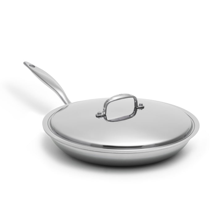 Polished 10.5" & 12" Fry Pan Lids