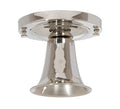 Polished Nickel Finish Wired Brass Bead Chain Fixture Hardware Set