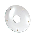 Pressed Glass Bobeche, Your Choice of 2 3/4" (70mm) or 3 1/2" (89mm) Diameter