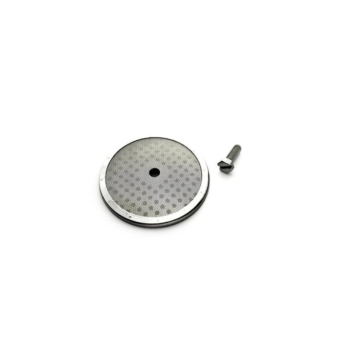 Rancilio Dispersion Screen and Screw Set displayed on a white background