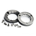 Rancilio Replacement Burrs for Rocky and MD40 Grinders + (6) Screws displayed on a white background