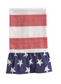 Red Stripe Americana Towel