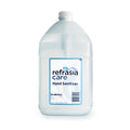 Large bottle of Refrasia Care hand sanitizer on a white background