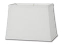 Retro Rectangle Lamp Shades - Off-White Color, 100% Fine Linen  Material