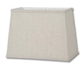 Retro Rectangle Lamp Shades - Natural Color, 100% Fine Linen Material