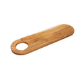 Rico & Plato teak serving board displayed on a white background