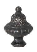 Roman Style Finial, Bronze, 2 3/4 in ht, 1/4-27 tap