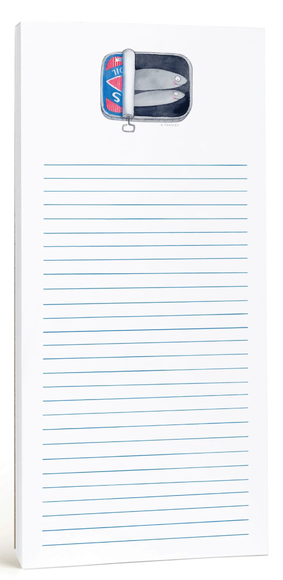 Sardines Market Notepad