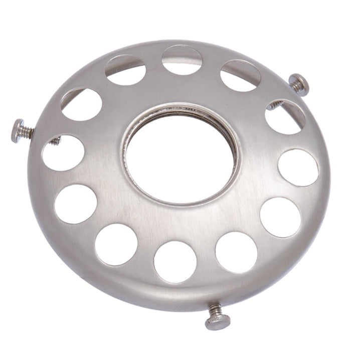 Satin Nickel 3 1/4 Inch UNO Shade Holder