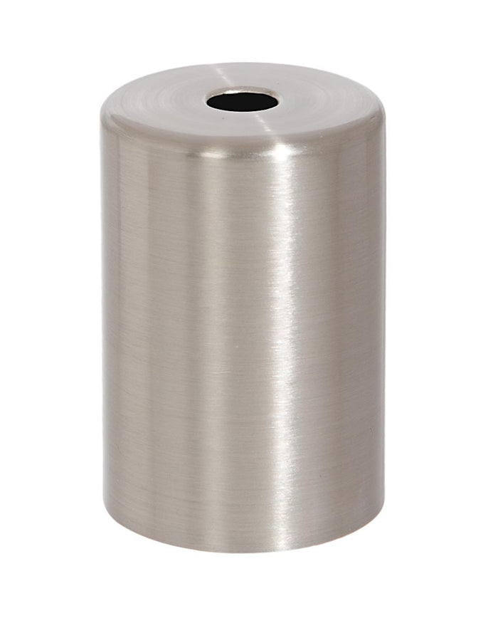 Satin Nickel Finish Steel E-26 Lamp Socket Cup COMPLETE with Socket and Mounting Hardware