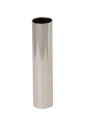 Seamless Nickel Plated Steel Candelabra Sized Candle Cover, Choice of Size