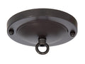 Shallow Dome Shape Bronze Canopy & hardware kit with matching finish