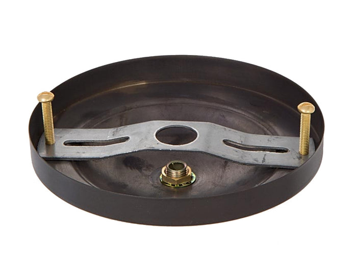 Shallow Dome Shape Bronze Canopy & hardware kit with matching finish