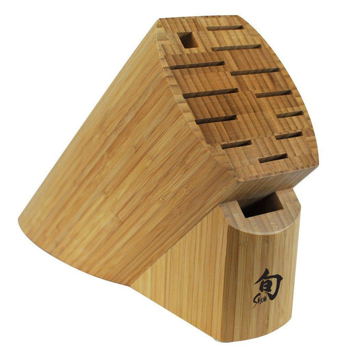 Shun Bamboo Block: 13-Slot displayed on a white background