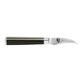 Shun Classic Bird's Beak Paring Knife - 2.5″ displayed horizontally on a white background