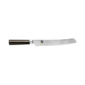 Shun Classic Bread Knife - 9″ displayed horizontally on a white background