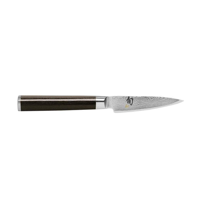 3.5 inch Shun Classic Paring Knife displayed horizontally on a white background