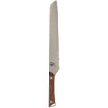 Shun Kanso Bread Knife - 9″ displayed vertically on a white background