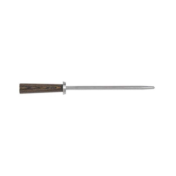 Shun Kanso Combination Honing Steel - 9″ displayed horizontally on a white background