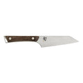 Shun Kanso Honesuki Knife - 5″ displayed horizontally on a white background